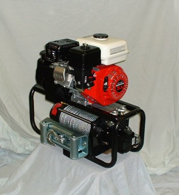 Self Contained Winch - Cable Side